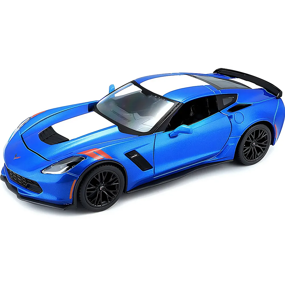 Maisto 1:24 Corvette 2017 Grand Sport Blau | Die-Cast Modelle