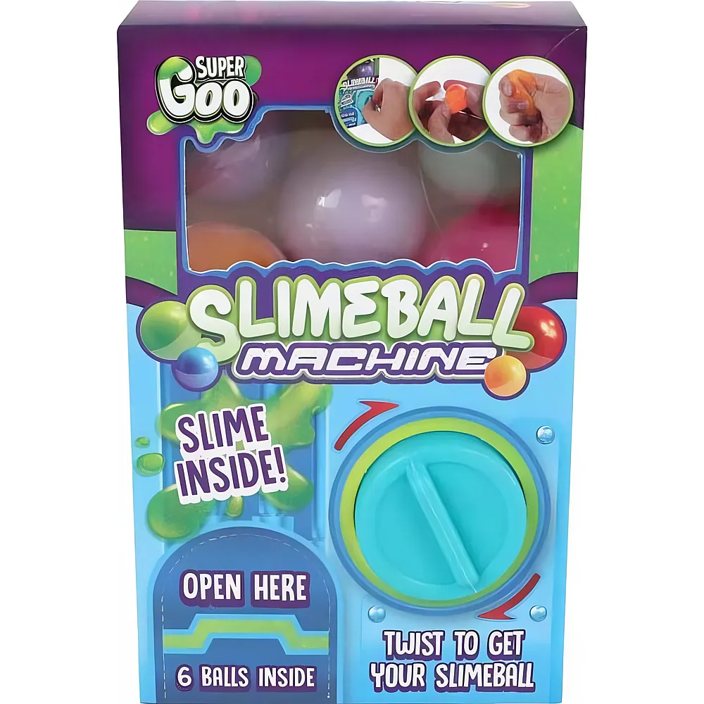 Sombo Super Goo Vending Machine 6 �berraschungsb�lle mit Slime - Suche