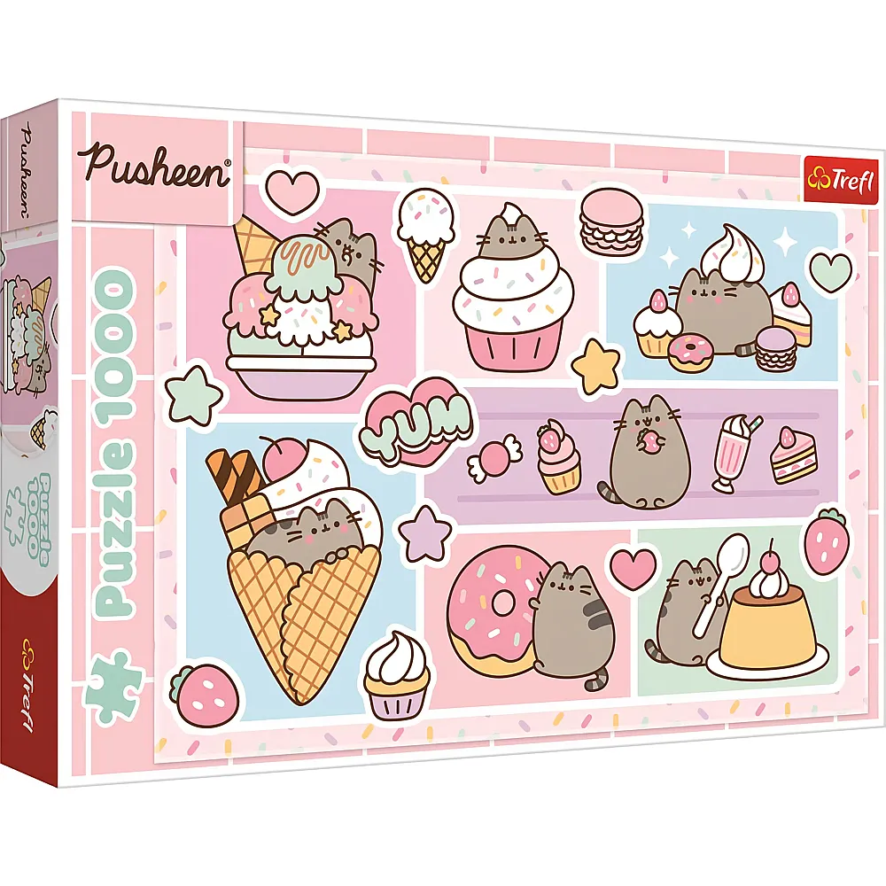 Trefl Puzzle S�sse Pusheen - 1000 Teile