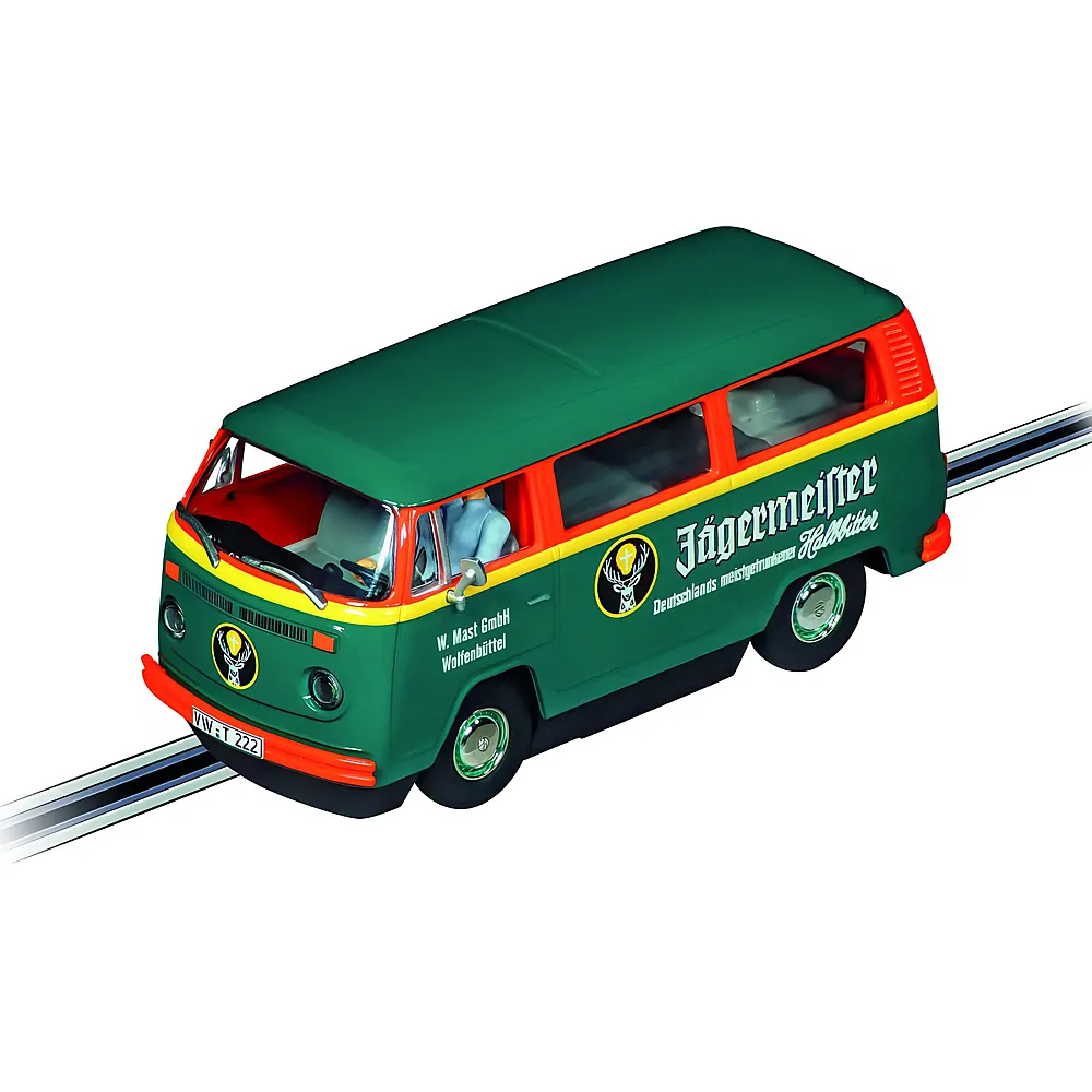 meinspielzeug - Carrera Digital 132 VW Bus T2b, J�germeister | Rennbahn Fahrzeuge