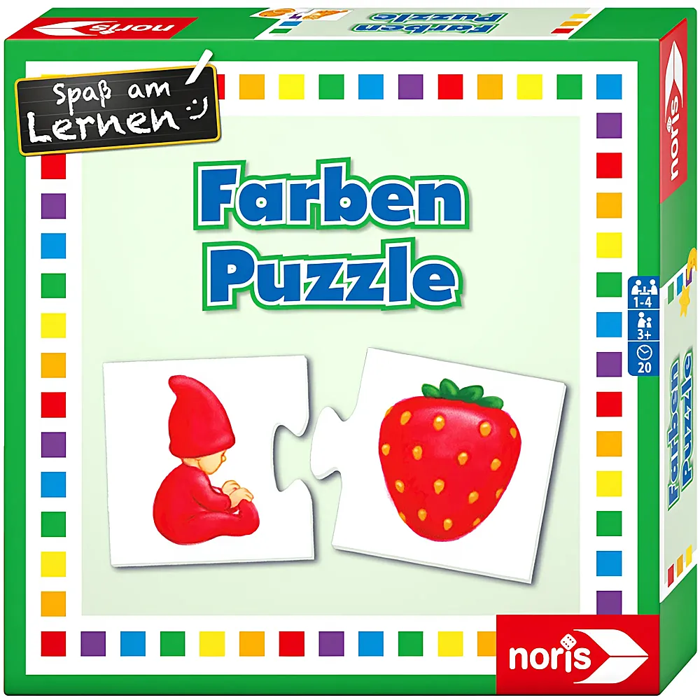 Noris Spass am Lernen Farben-Puzzle