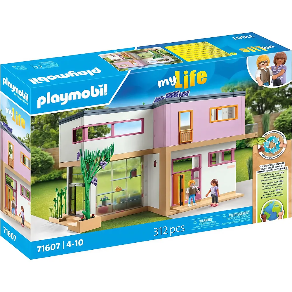 PLAYMOBIL My Life Wohnhaus mit Wintergarten 71607