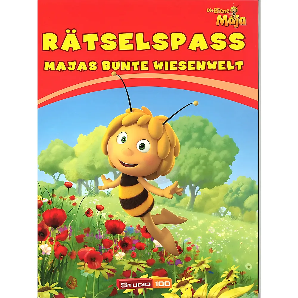 Panini Divertimento con gli enigmi Il colorato mondo dei prati di Maia Biene Maja