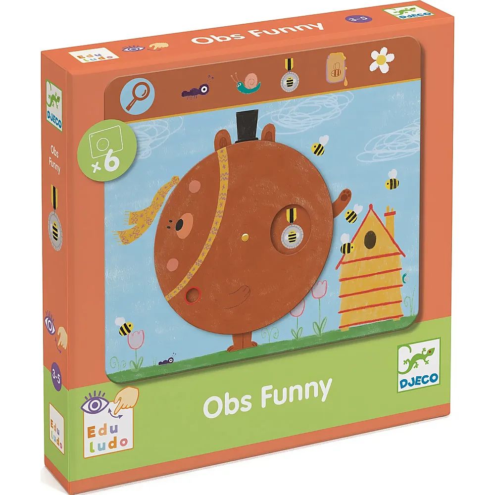 Djeco Eduludo Obs Funny mult
