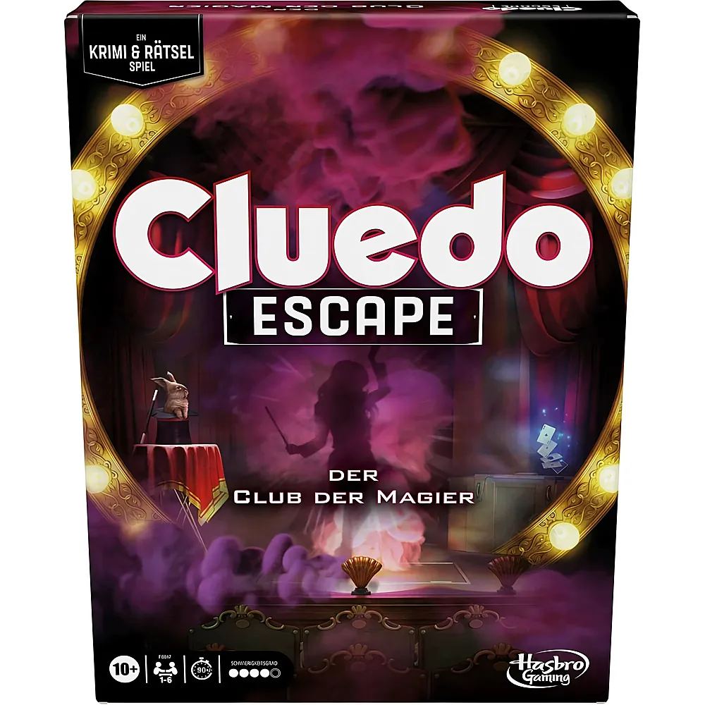 Hasbro Gaming Cluedo Escape The Illusionists Club DE