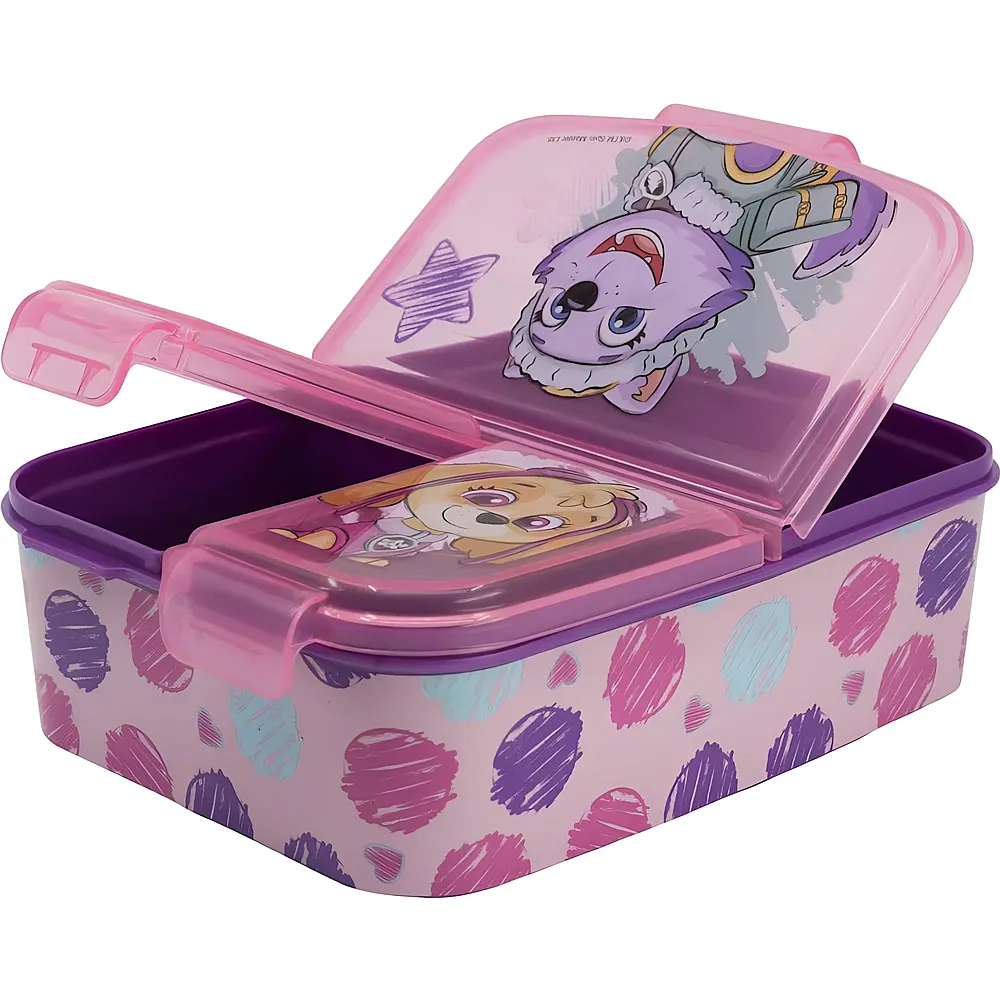Stor Paw Patrol Lunchbox mit mehreren F�chern