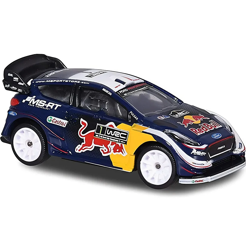 Majorette Ford Fiesta WRC S. Ogier & J. Ingrassia Red Bull 1:64 | Spielzeugauto