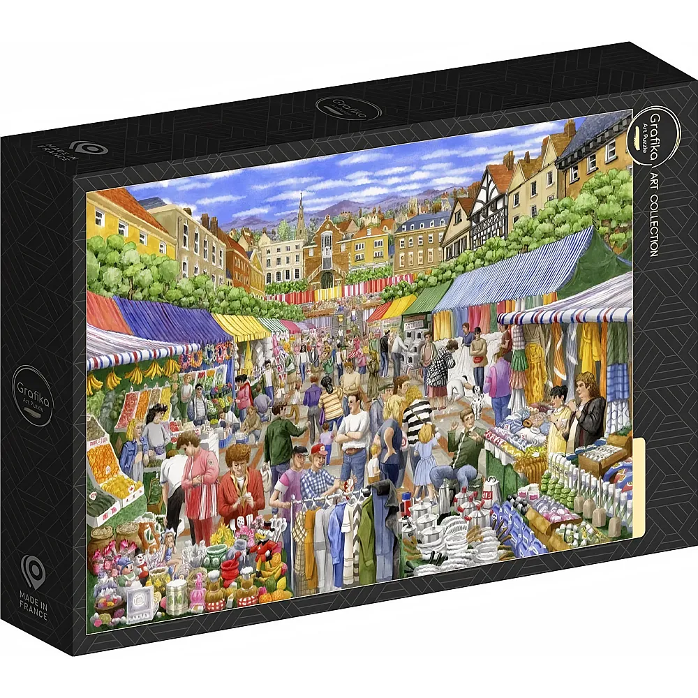 Grafika Puzzle Art Collection A Day at the Market - 1000 Teile