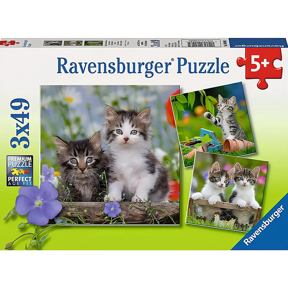 Ravensburger Puzzle Ssse Samtpftchen 3x49