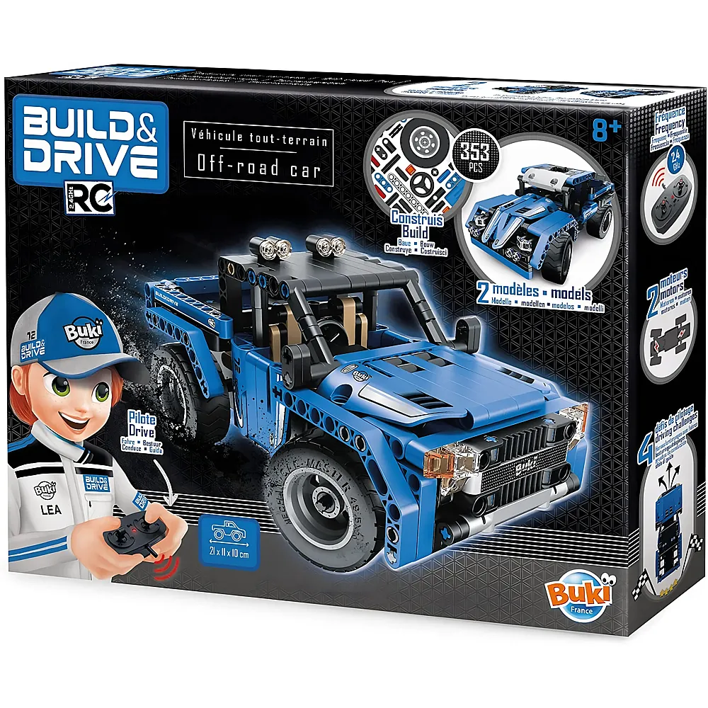 Buki Build & Drive Ferngesteuerter Offroader 4x4