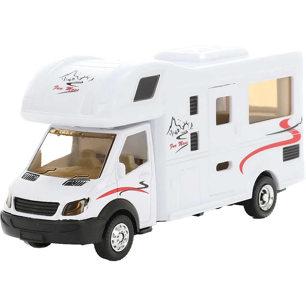 Toi-Toys Wohnmobil & Schnellboot mit R�ckzugmotor