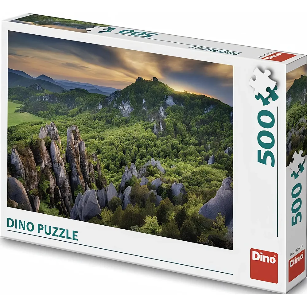 Dino Puzzle Slov Rocks - Slowakei 500Teile