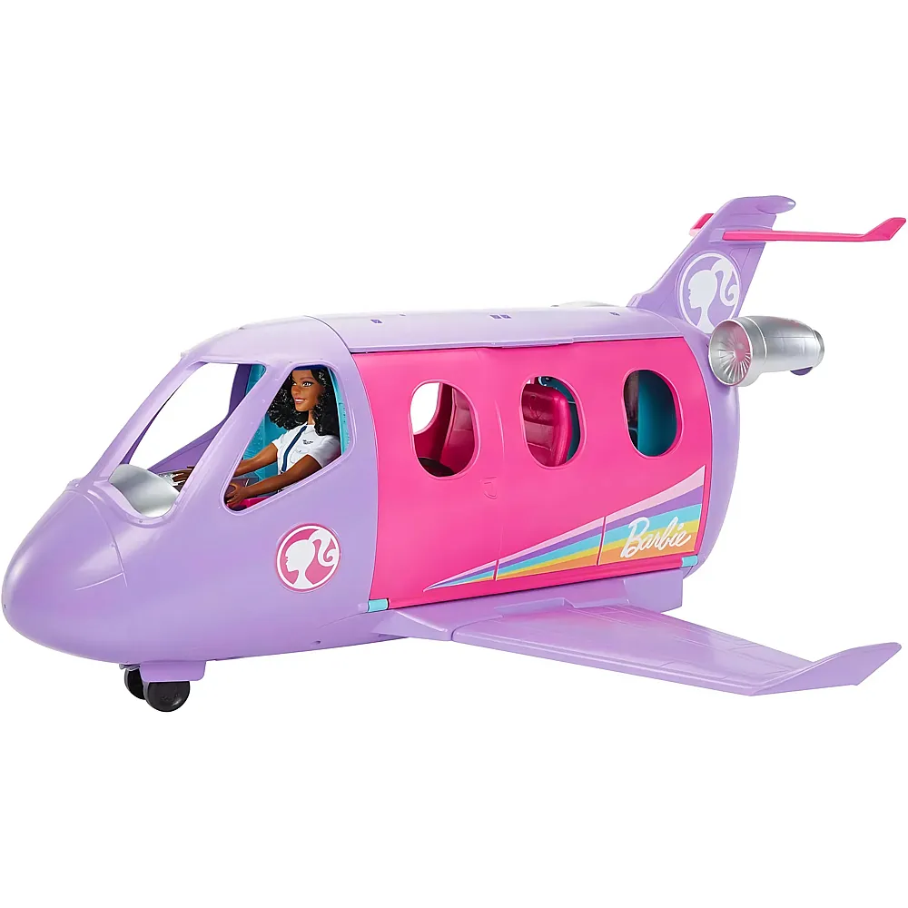 Barbie Fahrzeuge Flugzeug und Pilot Puppe