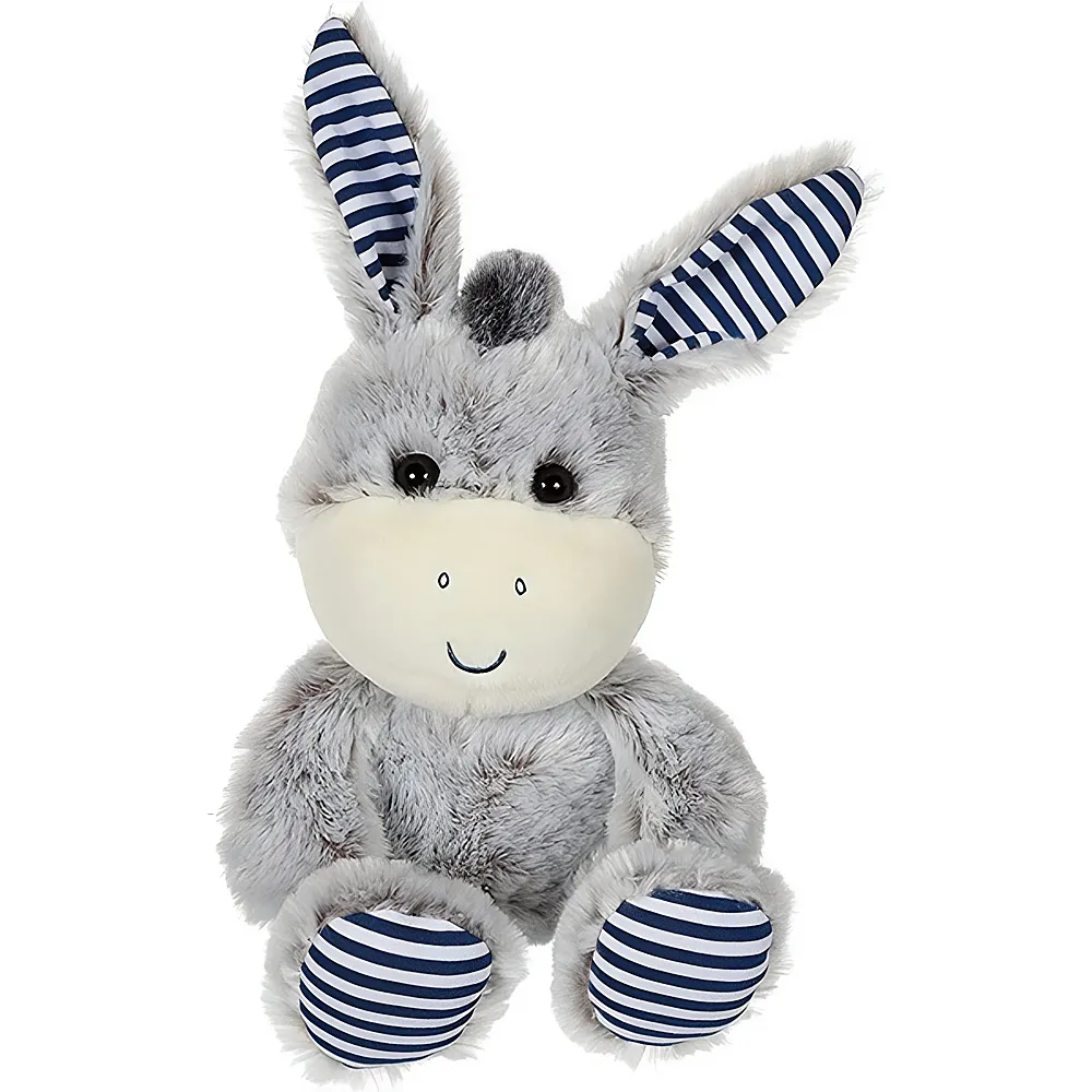 meinspielzeug - Gipsy Pl�sch Esel mit blauen Streifen 24cm | Pferde Pl�sch
