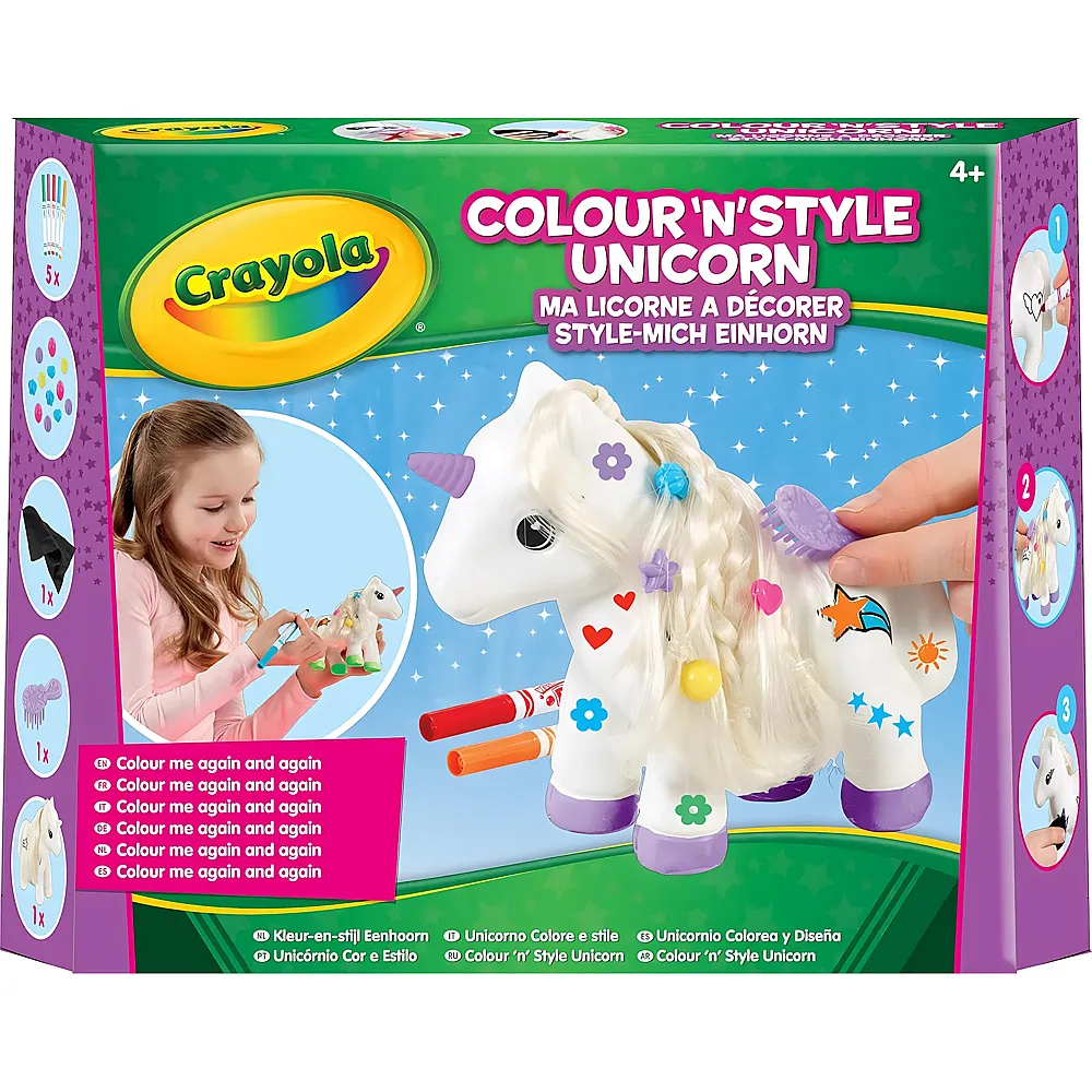 Crayola Style-Mich Einhorn