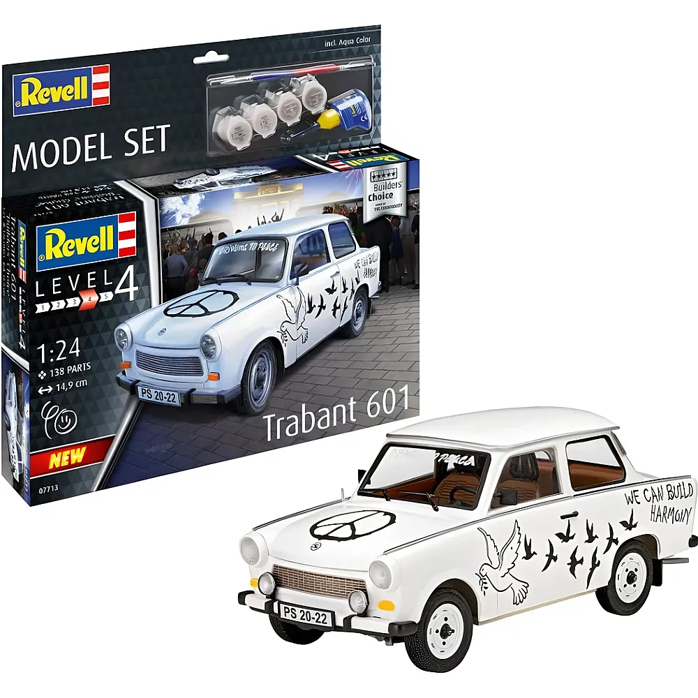 Revell Level 4 Model Set Trabant 601S Builder's Choice