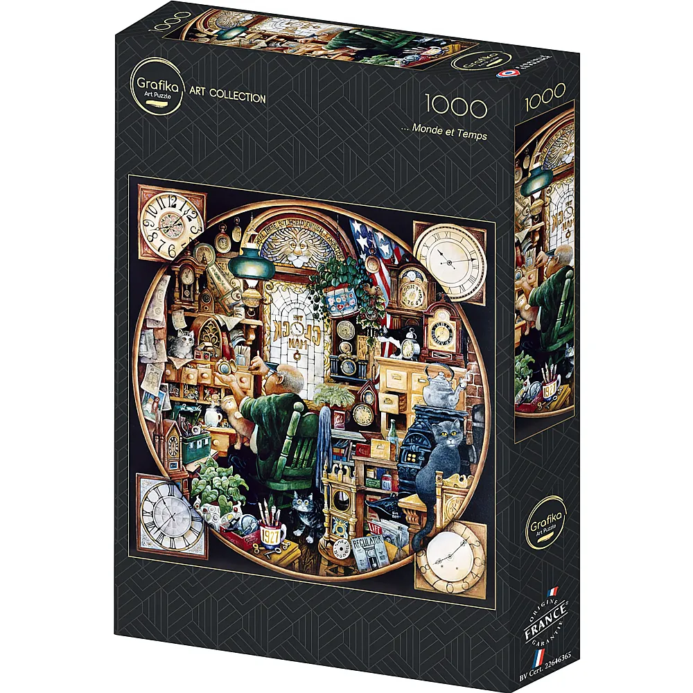 Grafika Puzzle Art Collection Welt und Zeit 1000Teile