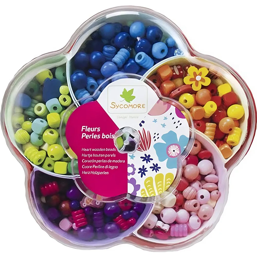 Sycomore Farandole DE Fleurs Perles Bois fr-de-it