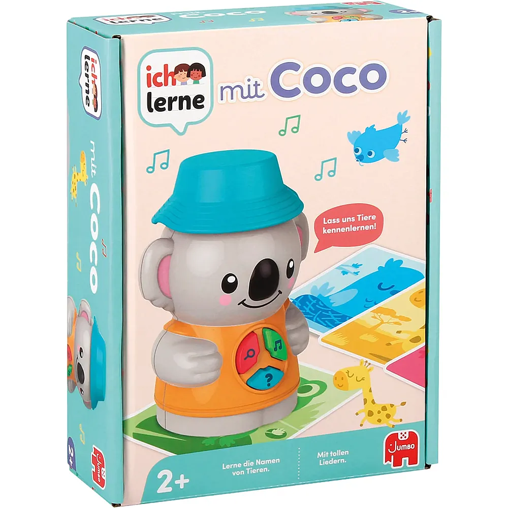 Jumbo Ich lerne mit Coco, d Informationen �ber Tiere lernen, - Suche
