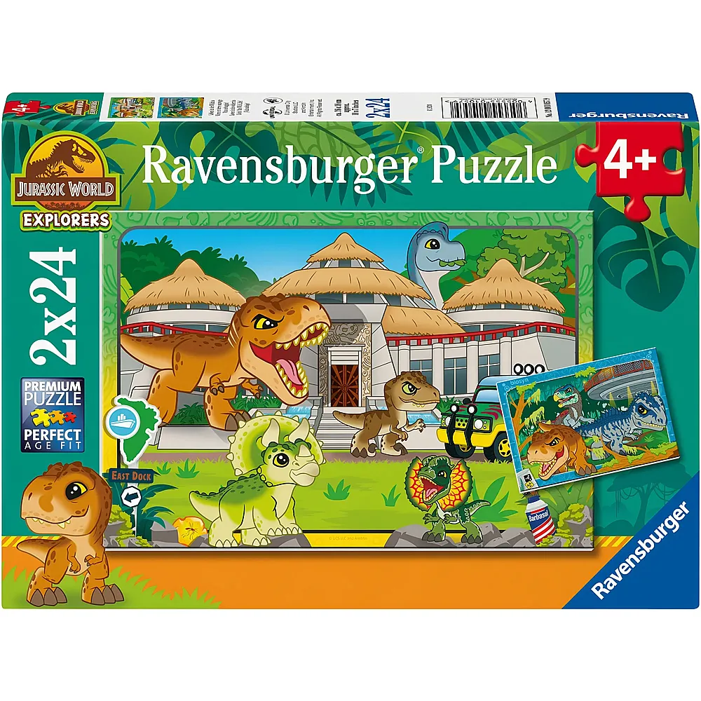 Ravensburger Puzzle Jurassic World Explorers 24Teile