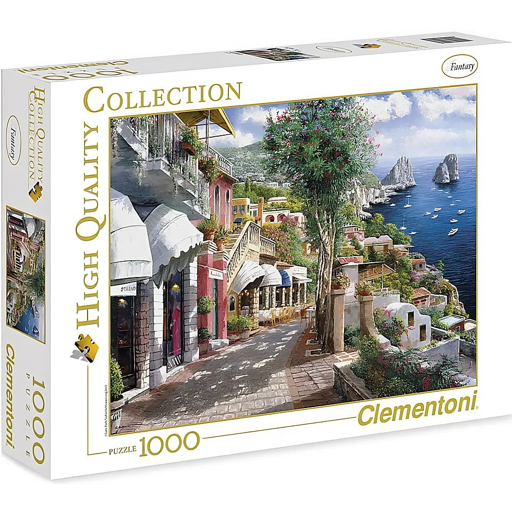 Clementoni Puzzle High Quality Collection Capri 1000Teile
