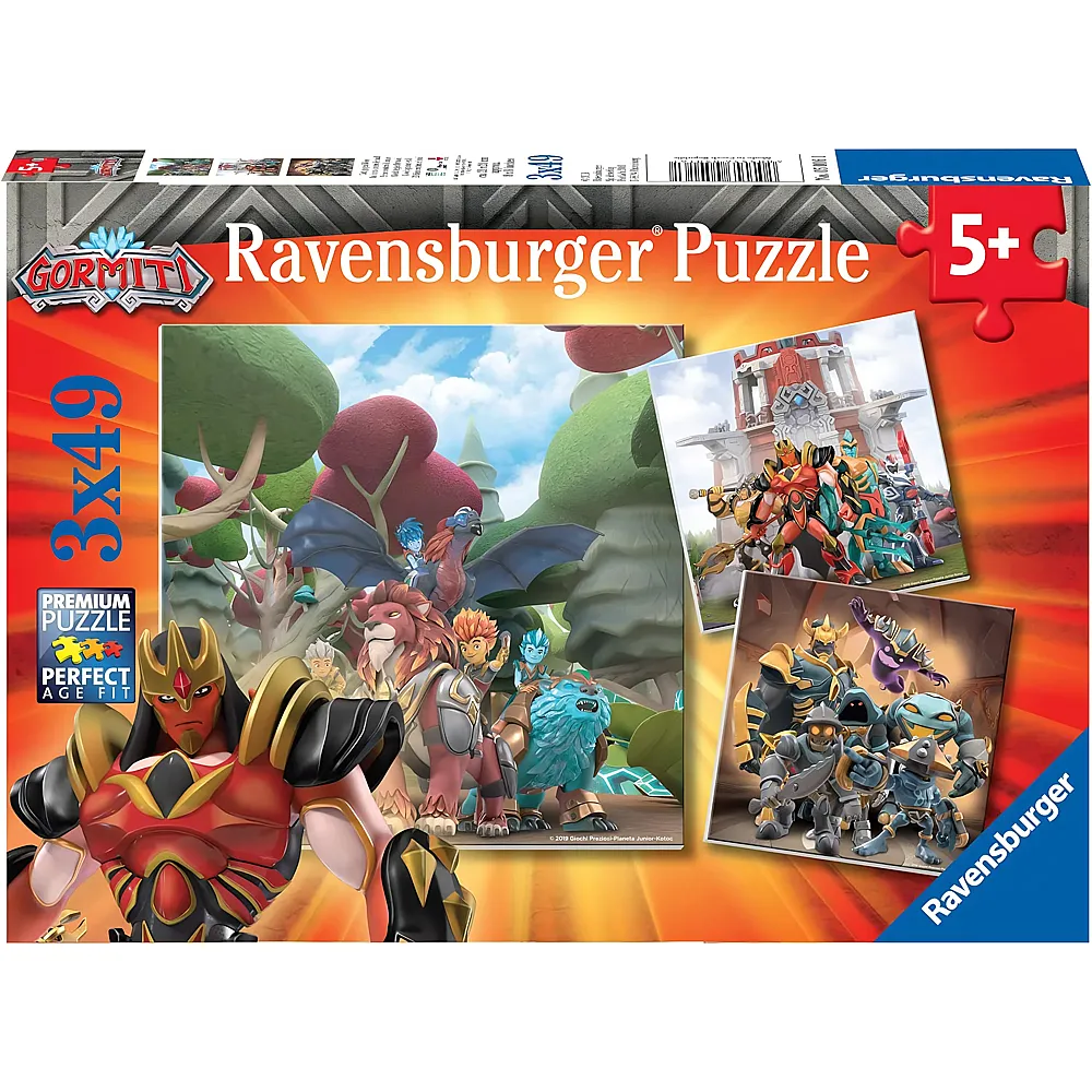 Ravensburger Puzzle Gormiti - 49 Teile