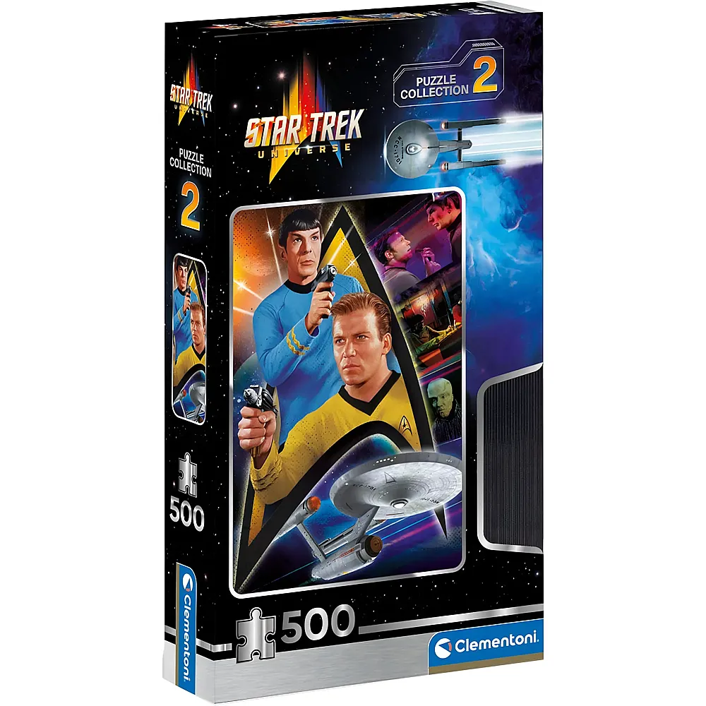 Clementoni Puzzle Star Trek Collection 2 500Teile
