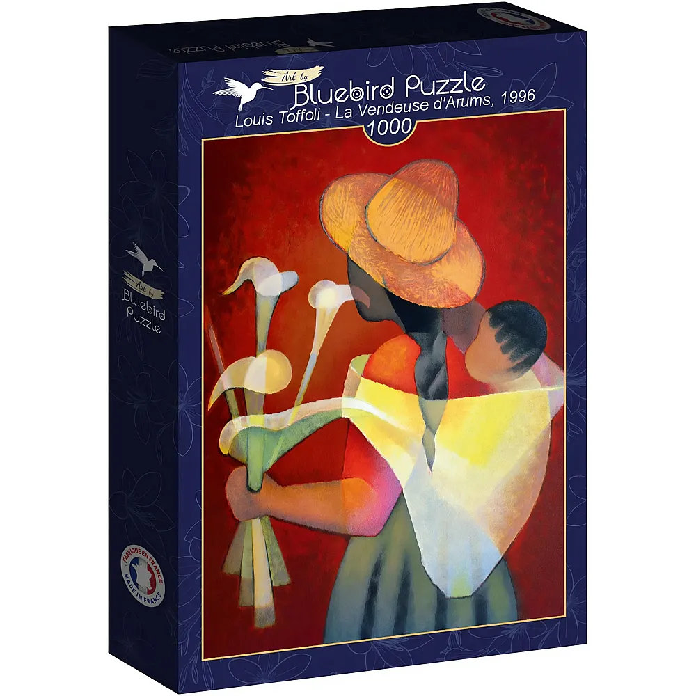 Bluebird Puzzle Louis Toffoli La Vendeuse d'Arums, 1996 - 1000 Teile