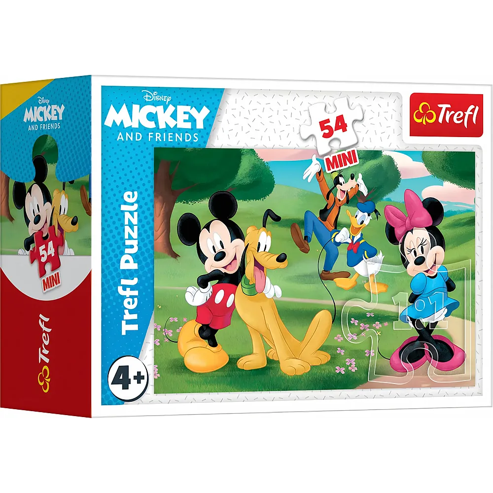 Trefl Puzzle Die Verr�ckten Abenteuer von Mickey Mouse - 54 Teile
