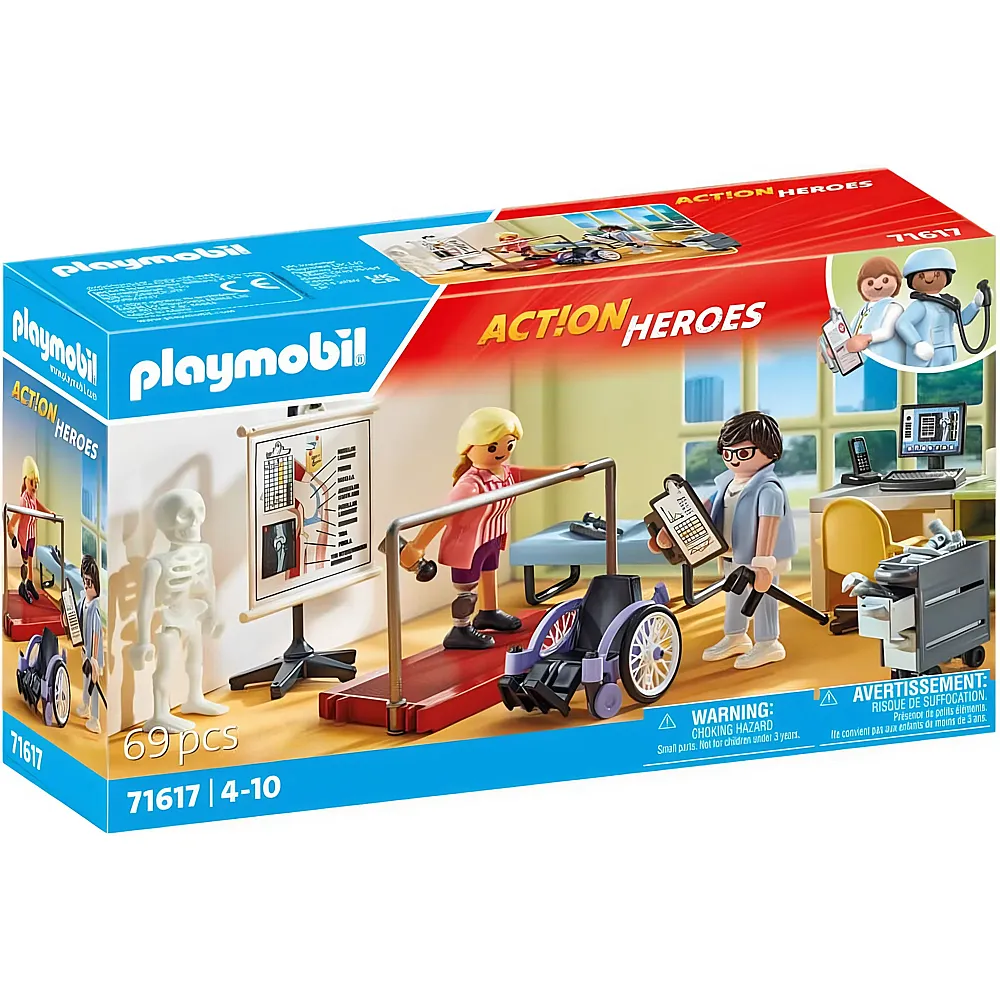PLAYMOBIL Action Heroes Orthop�die 71617