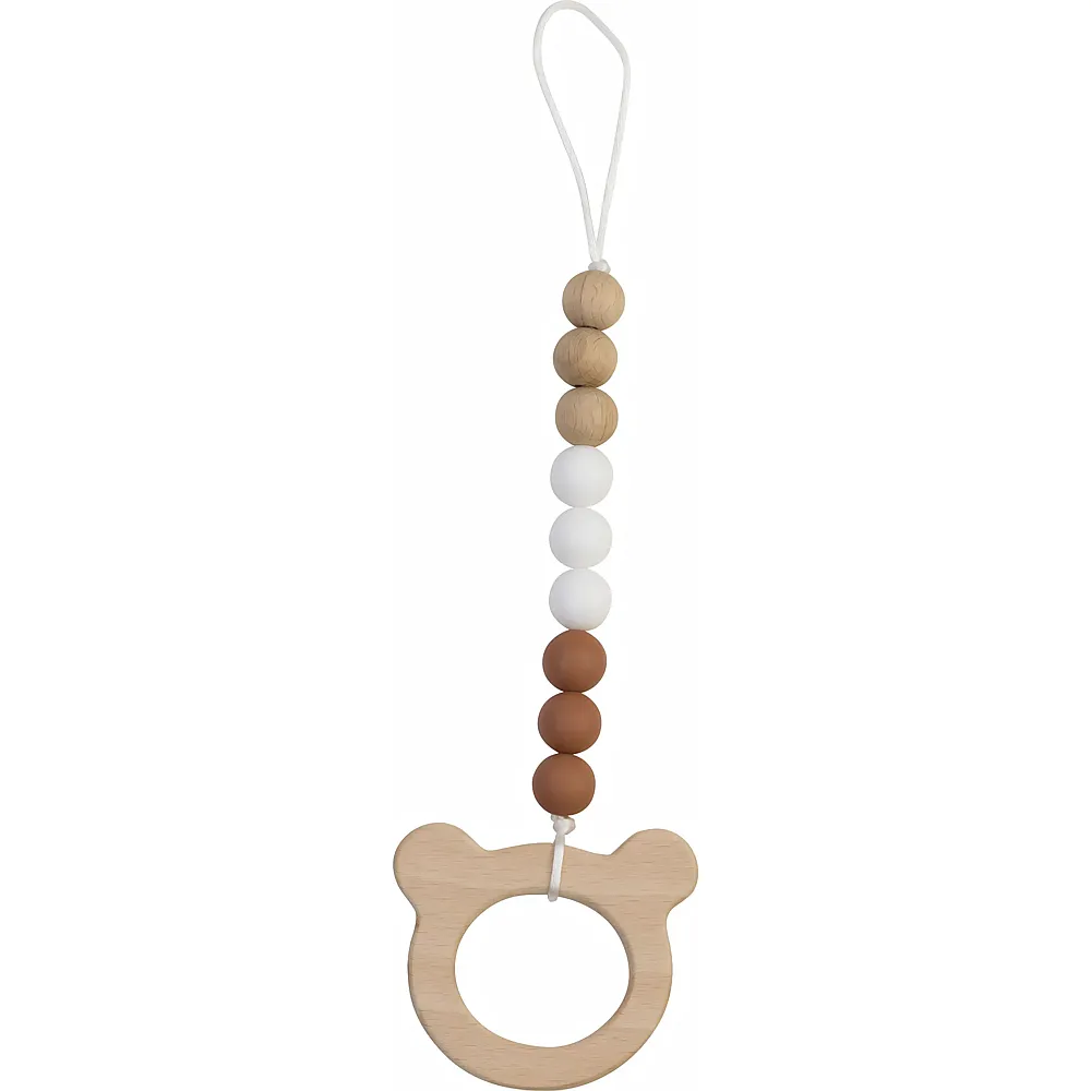 meinspielzeug - BamBam Schnullerhalter B�r Fsc Zertifiziert, 25 Cm