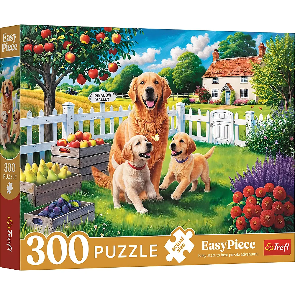 Trefl Puzzle Easy Piece Hunde auf dem Land 300Teile