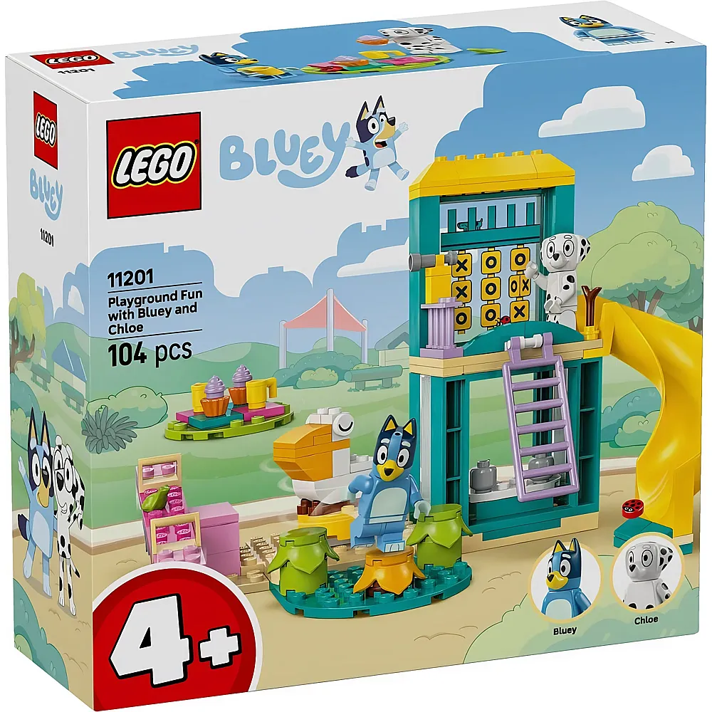 LEGO Bluey und Chloe auf dem Spielplatz 11201