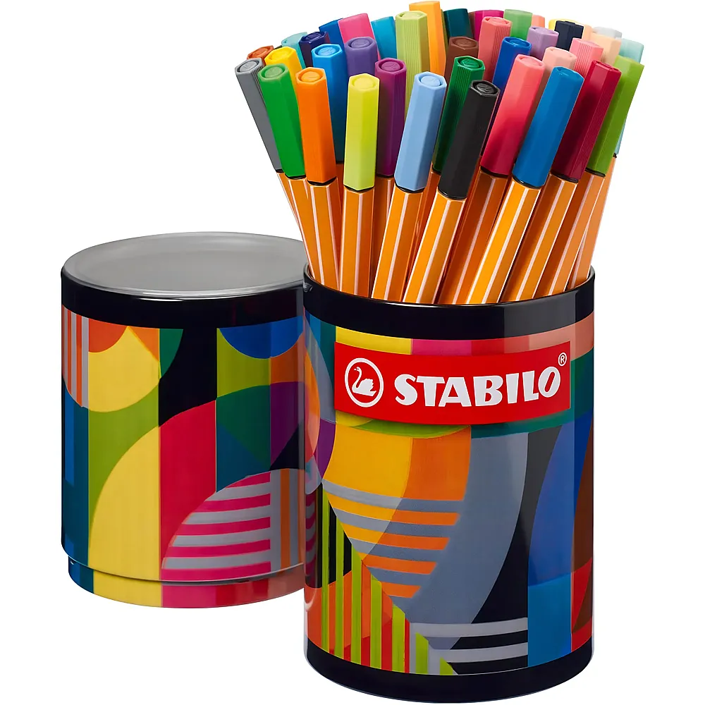 Stabilo Arty Fineliner point 88 in Metalldose 45Teile