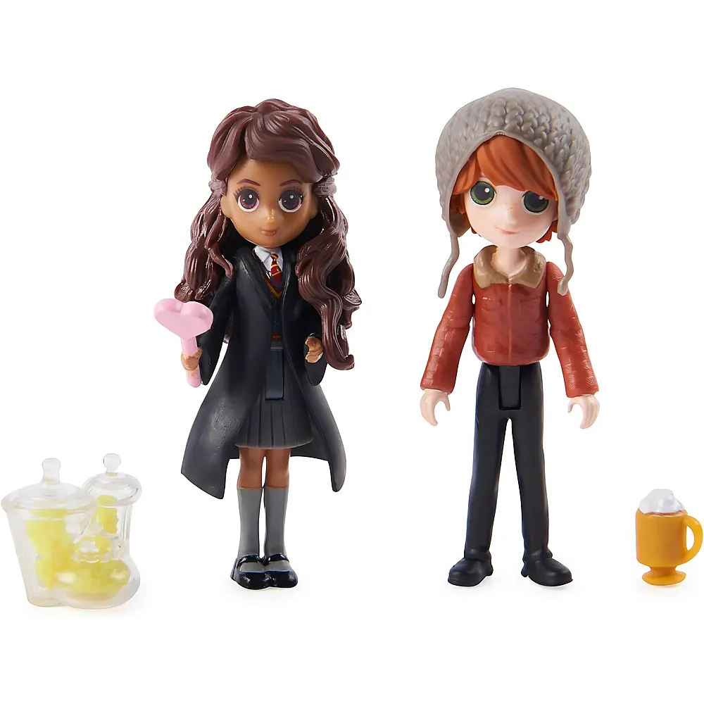 Spin Master Harry Potter Ron & Parvati mit 2 Leckereien - 8 cm