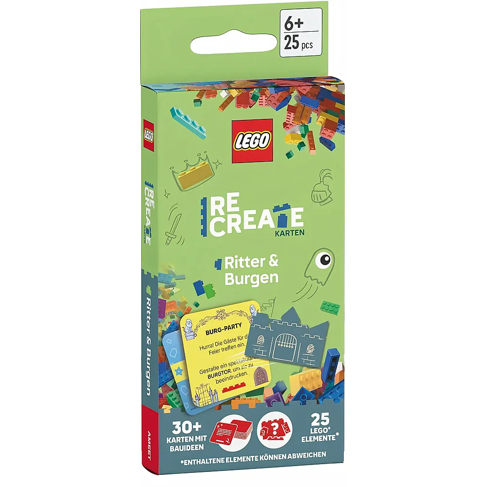 Ameet LEGO ReCreate Activity Cards Ritter