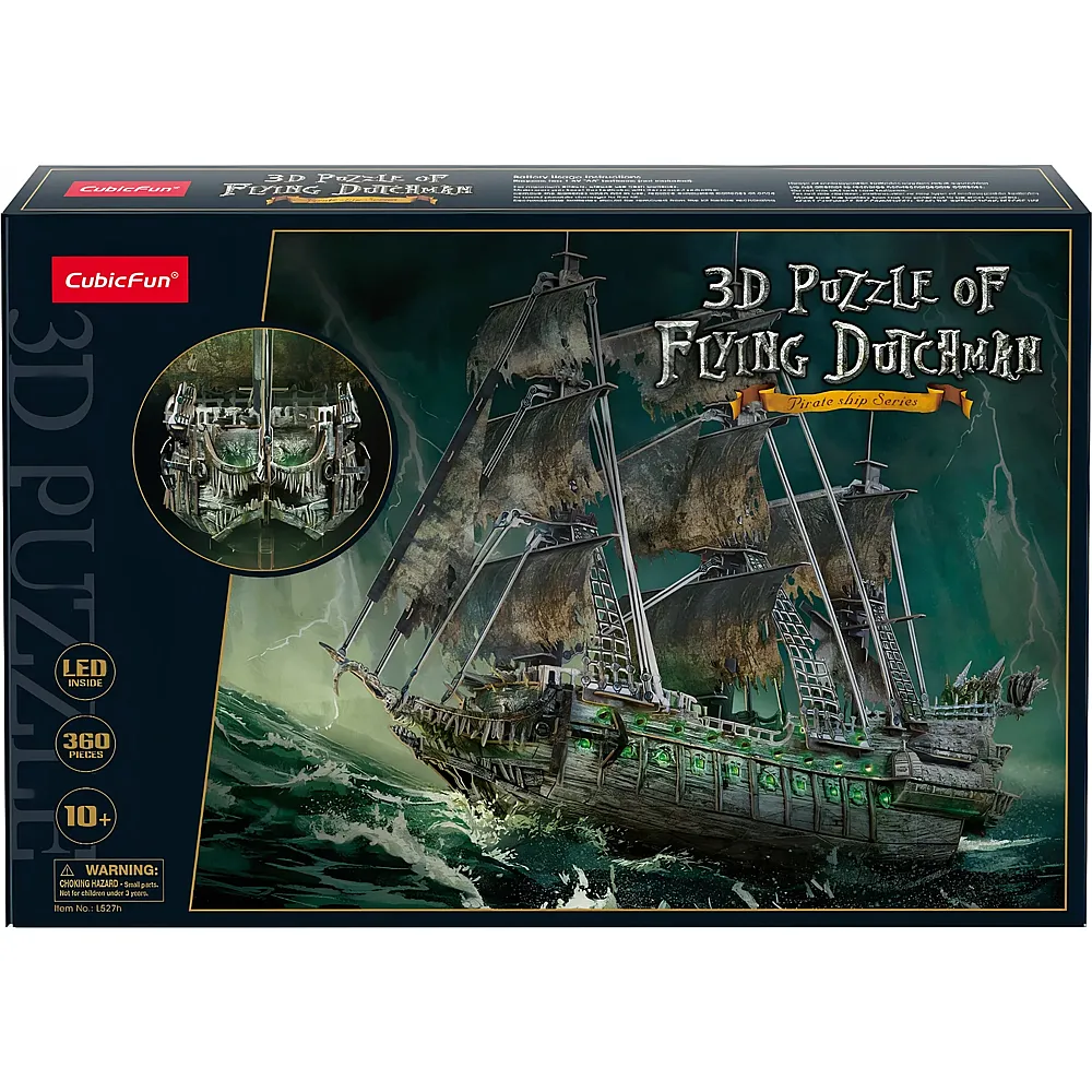 Cubic Fun Puzzle 3D Flying Dutchman LED 360Teile