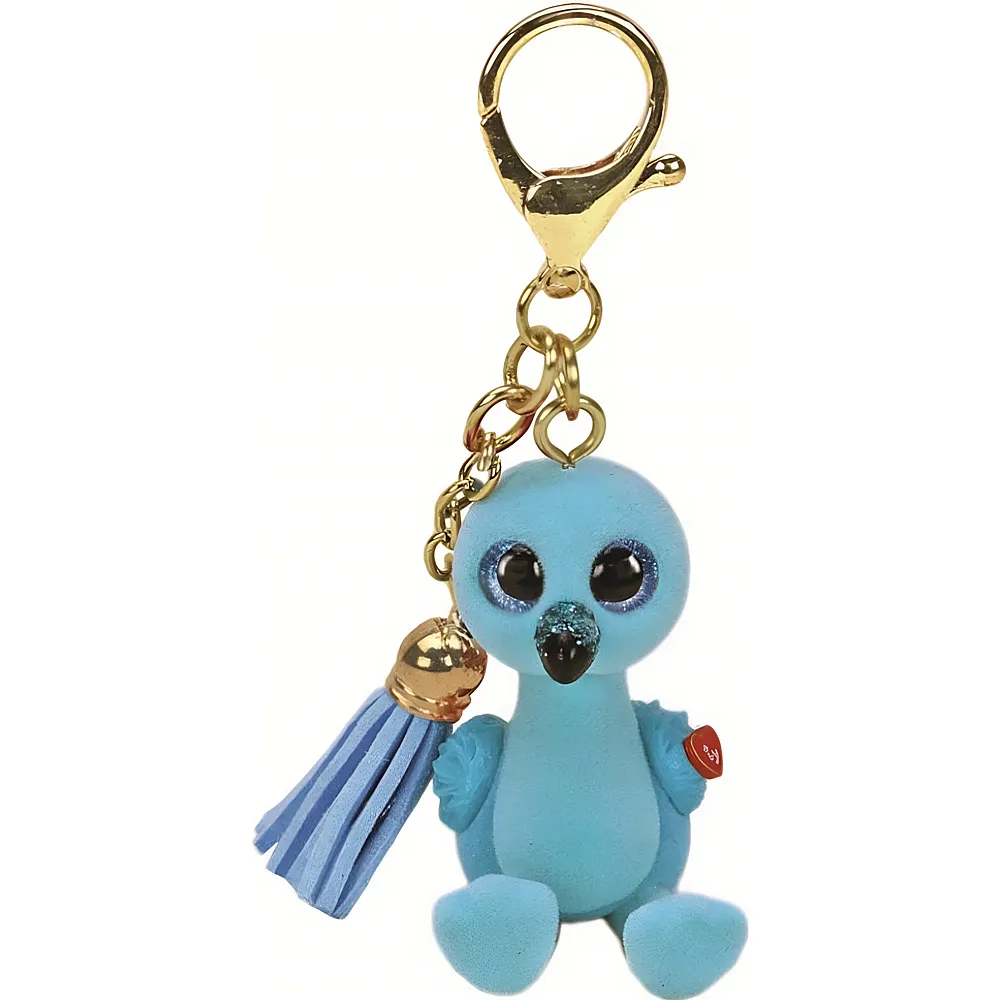 Ty Beanie Clips Schl�sselanh�nger William der Flamingo - 10 cm - Accessoires