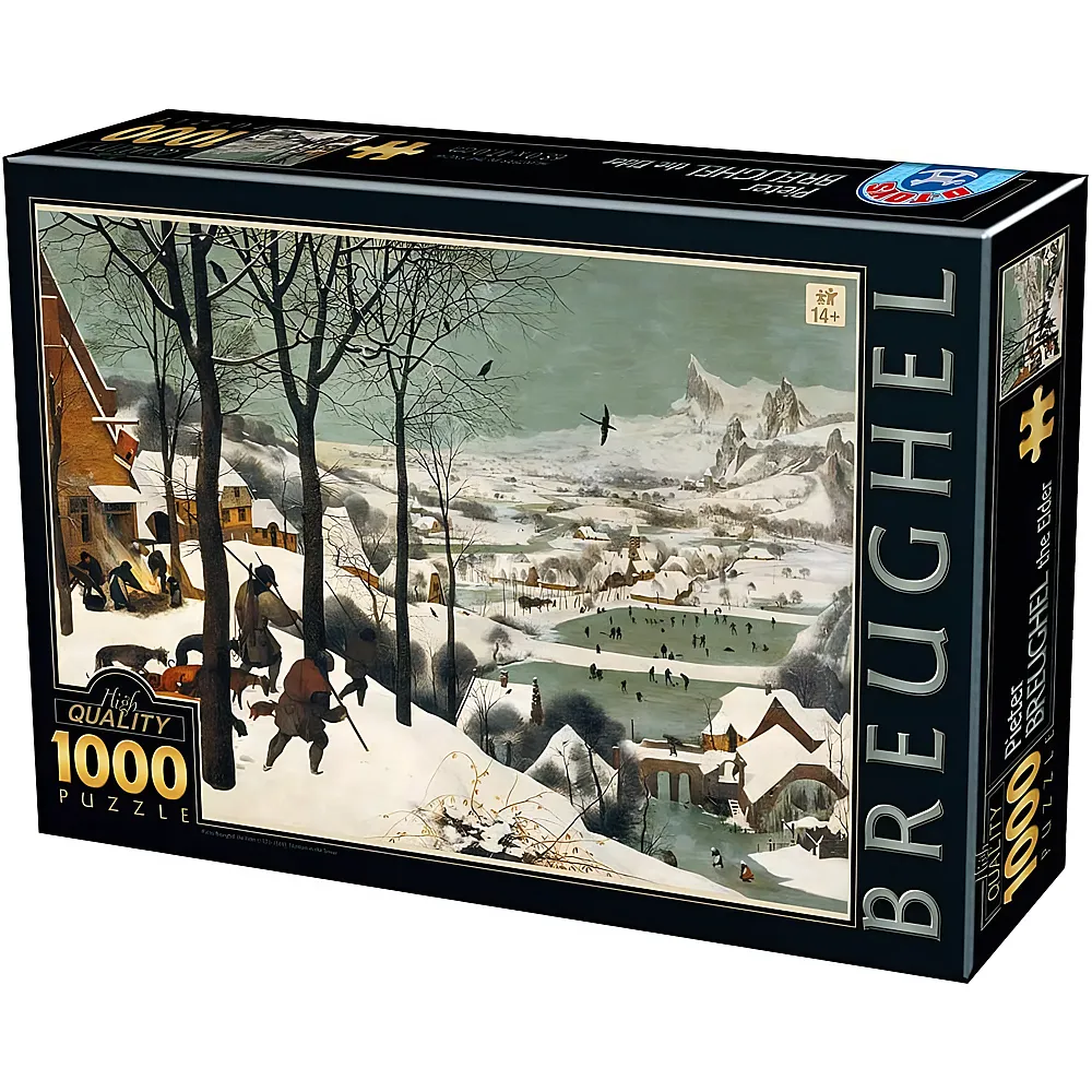 DToys Brueghel Pieter J�ger im Schnee 1000Teile