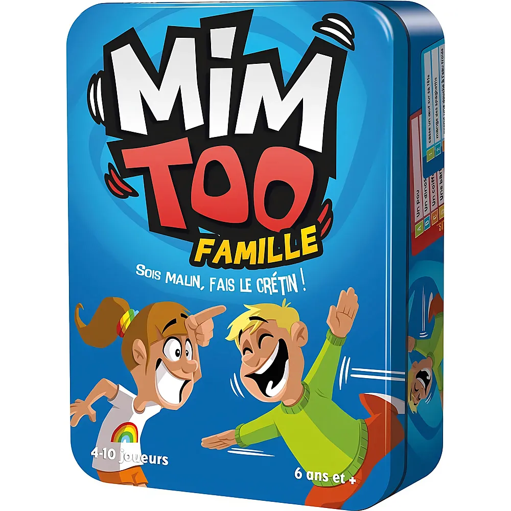 Cocktail Games Mimtoo Famille nouvelle Edition fr