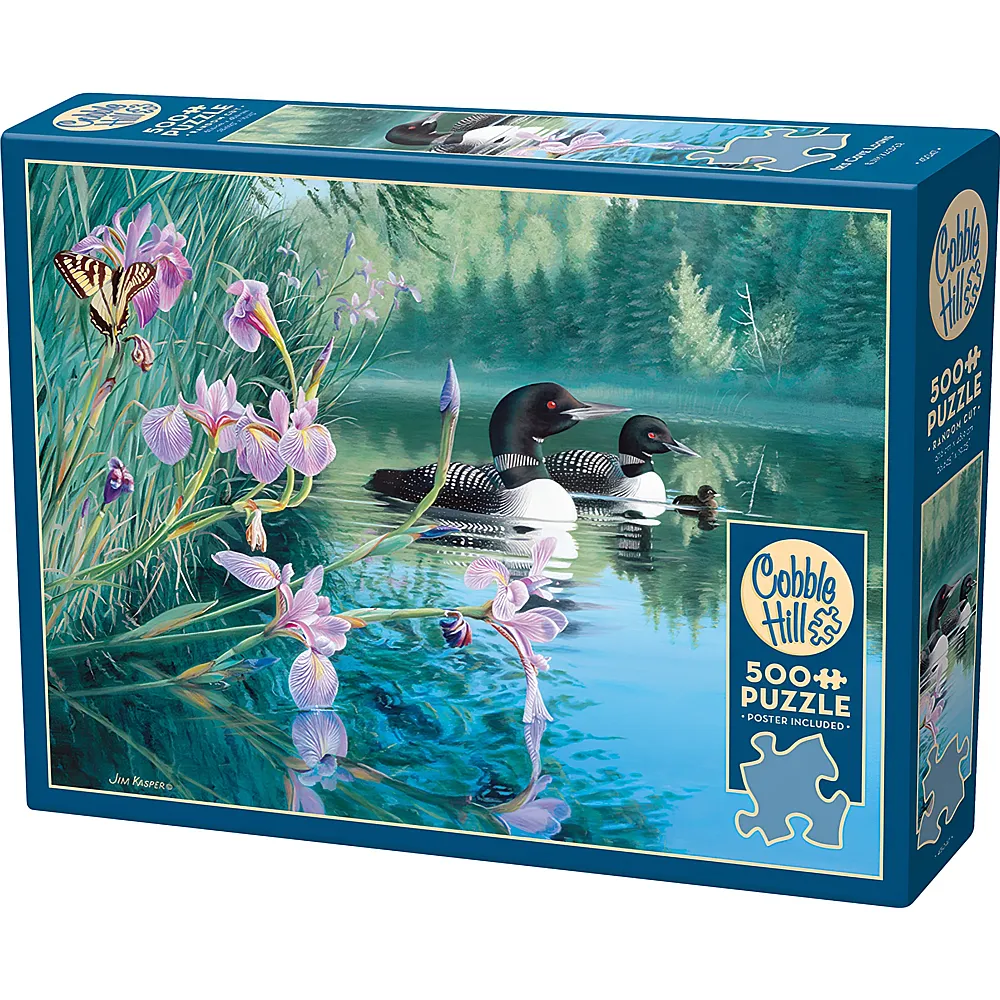 Cobble Hill Puzzle Seetaucher in der Lilienbucht 500Teile