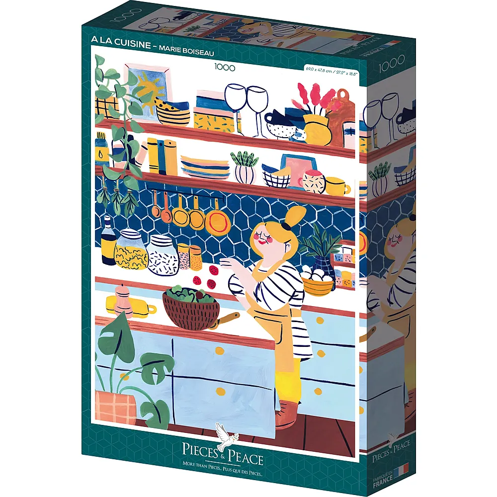 Pieces & Peace Puzzle A la Cuisine - 1000 Teile