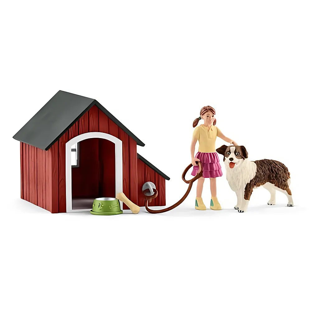 Schleich Farm World Set Hundeh�tte