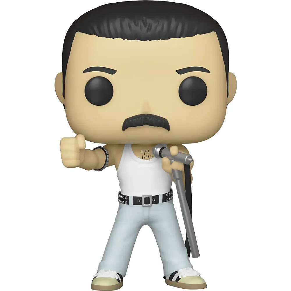 meinspielzeug - Funko Pop Rocks Queen - Freddie Mercury Radio Gaga Nr.183 | Lizenzfiguren