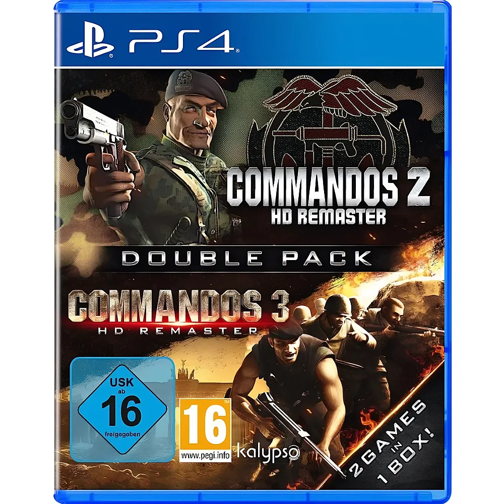 Kalypso PS4 Commandos 2 & 3 HD Remaster