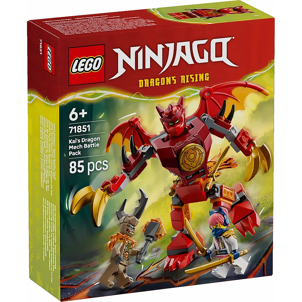 LEGO Ninjago Kais Drachen-Mech Battle Set 71851