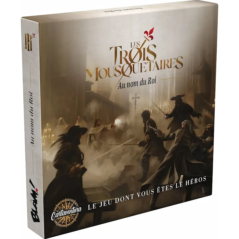 Blackrock Games Cartaventura Les 3 Mousquetaires, Au nom du Roi - Franais