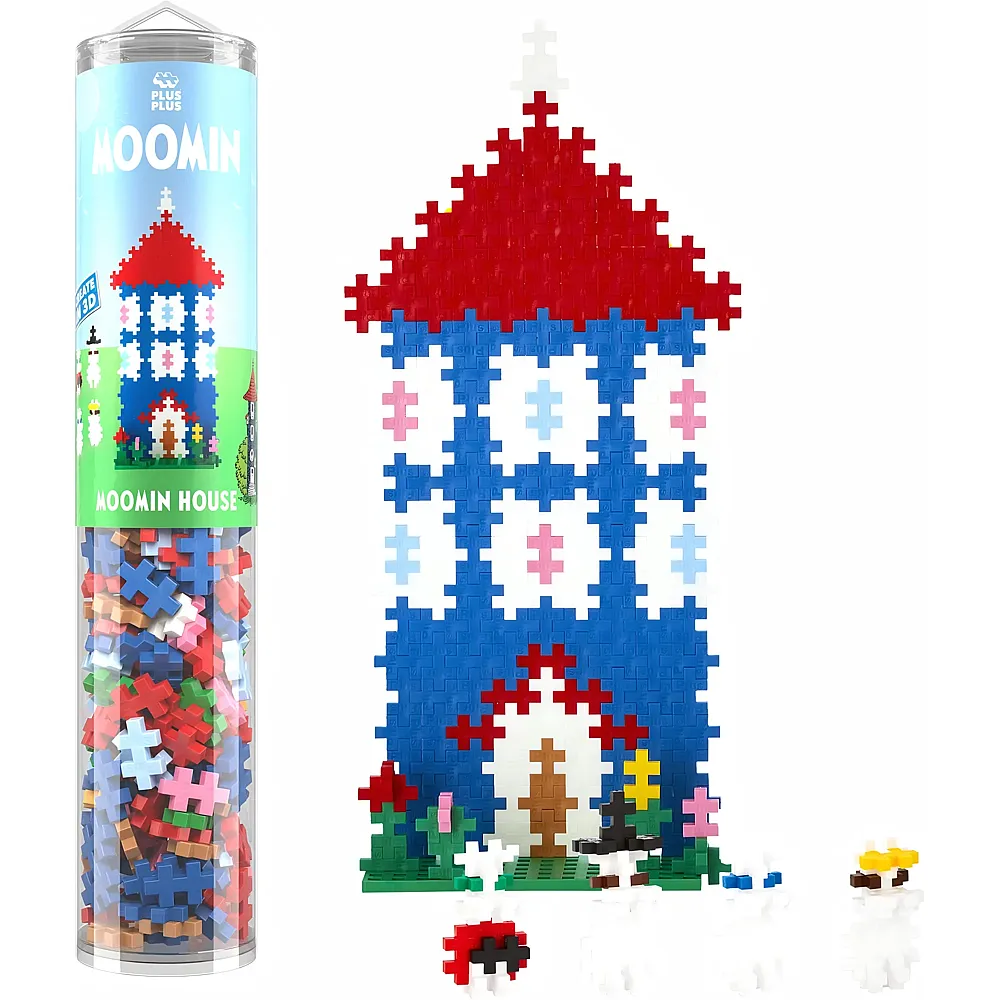 Plus-Plus 275 Kreativ Bausteine Mumins Haus