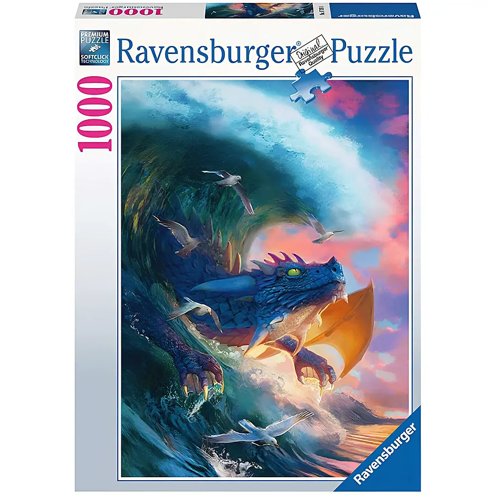 Ravensburger Puzzle Drachenrennen 1000Teile