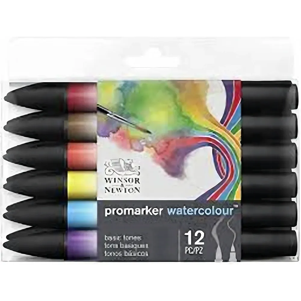 meinspielzeug - Winsor & Newton W&n Promarker Watercolour 12er Set Sortiert